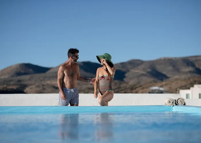 Kritikakis Village アパートホテル イオス島 チョーラ